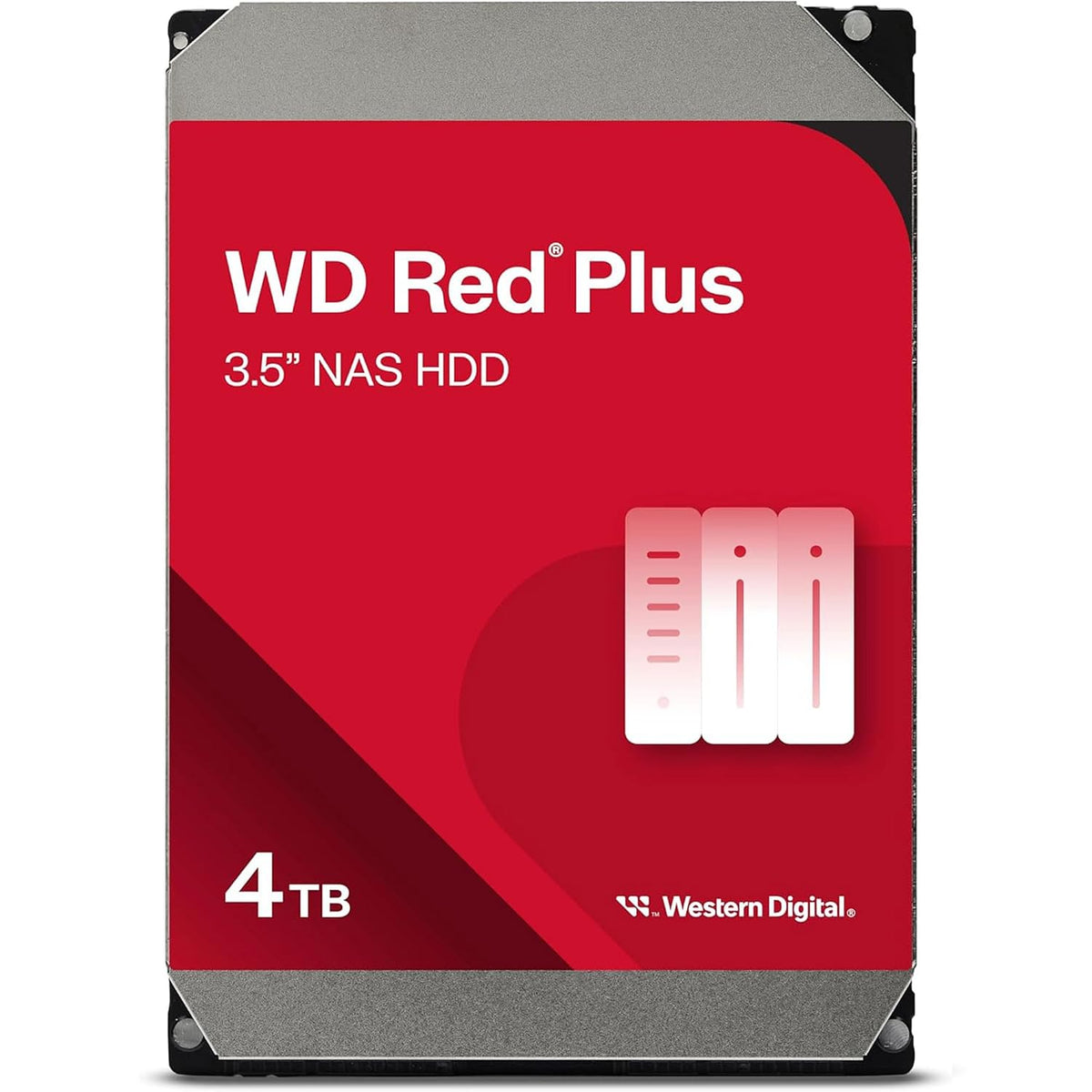 WD RedPlus Internal HDD 4TB CMR 3.5 Inch SATA