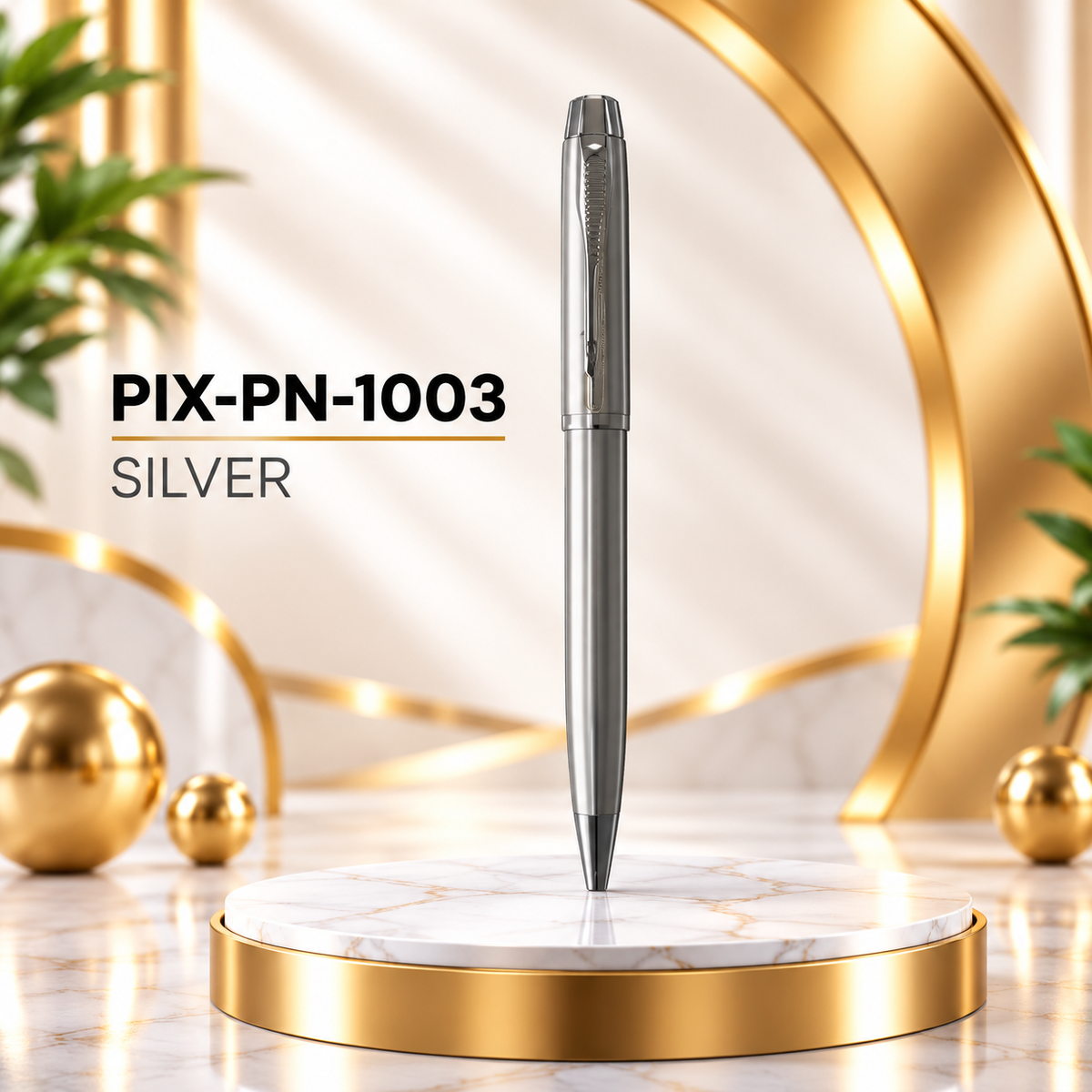 SILVER PEN | PEN & PENCIL | PIX-PN-1003