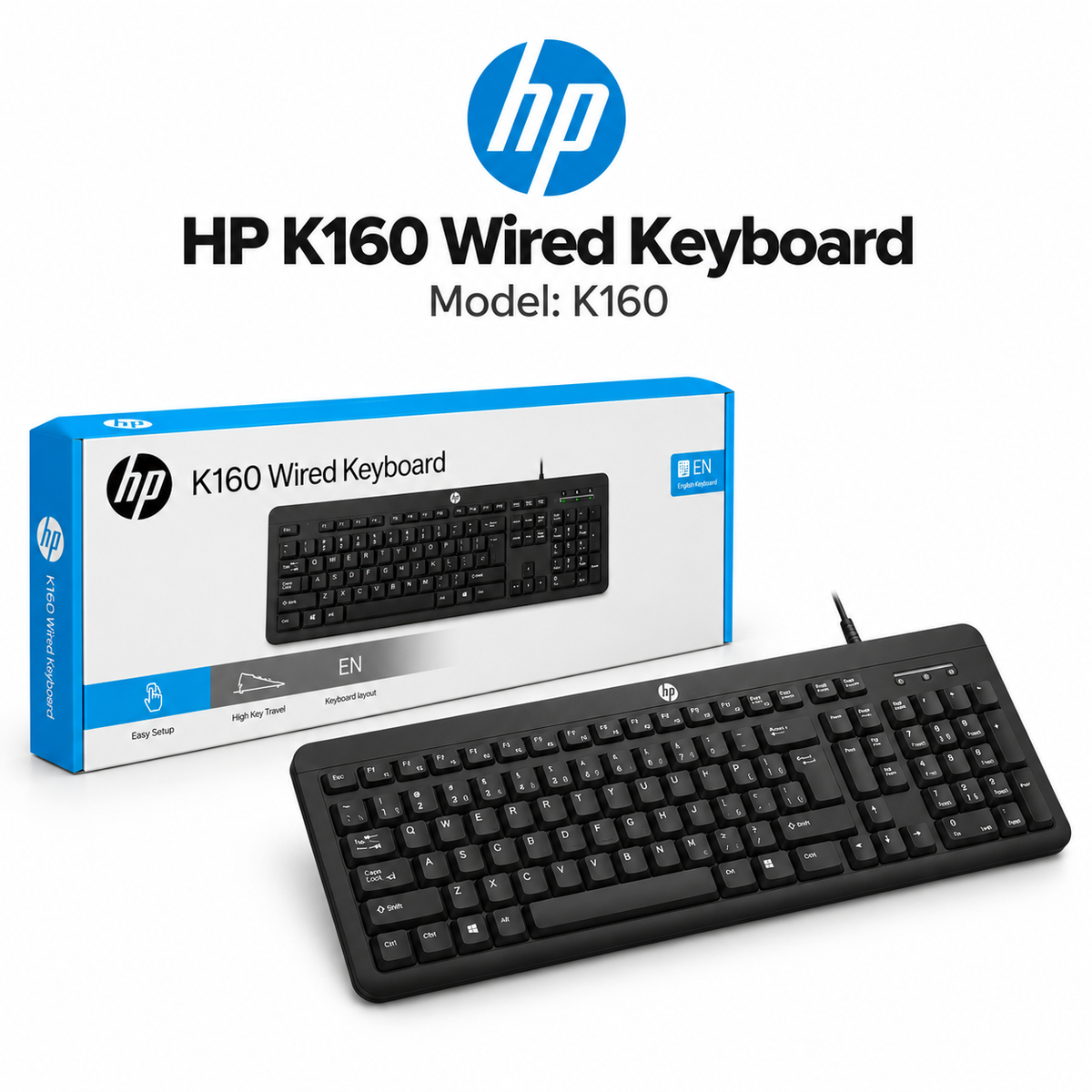 HP K160 Wired Keyboard