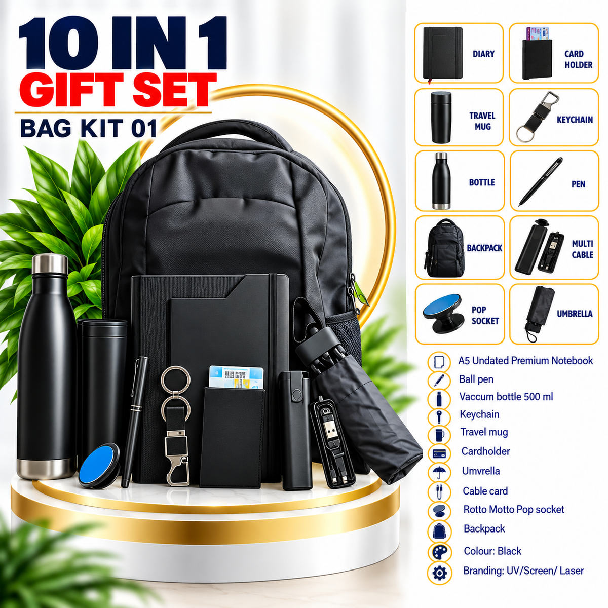 10 in 1 Gift Set | BAG KIT 1